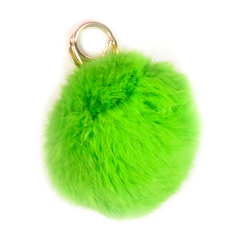 ACC-00014 - Green Pom Pom Keychain - All Bags Online