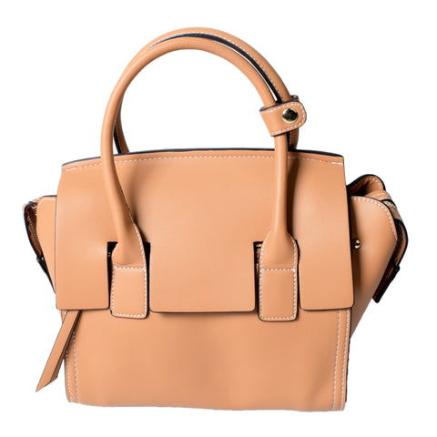 Tan Handbag - AB-H-7607 - All Bags Online