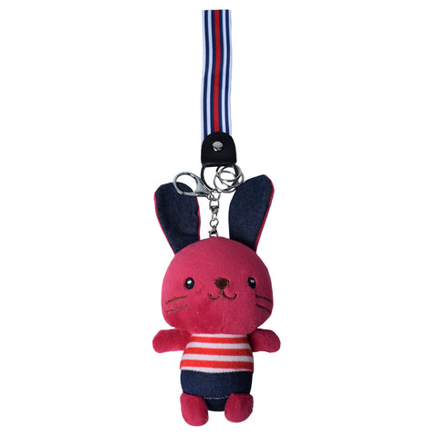 ACC-5028 Pink Rabbit Keychain - All Bags Online