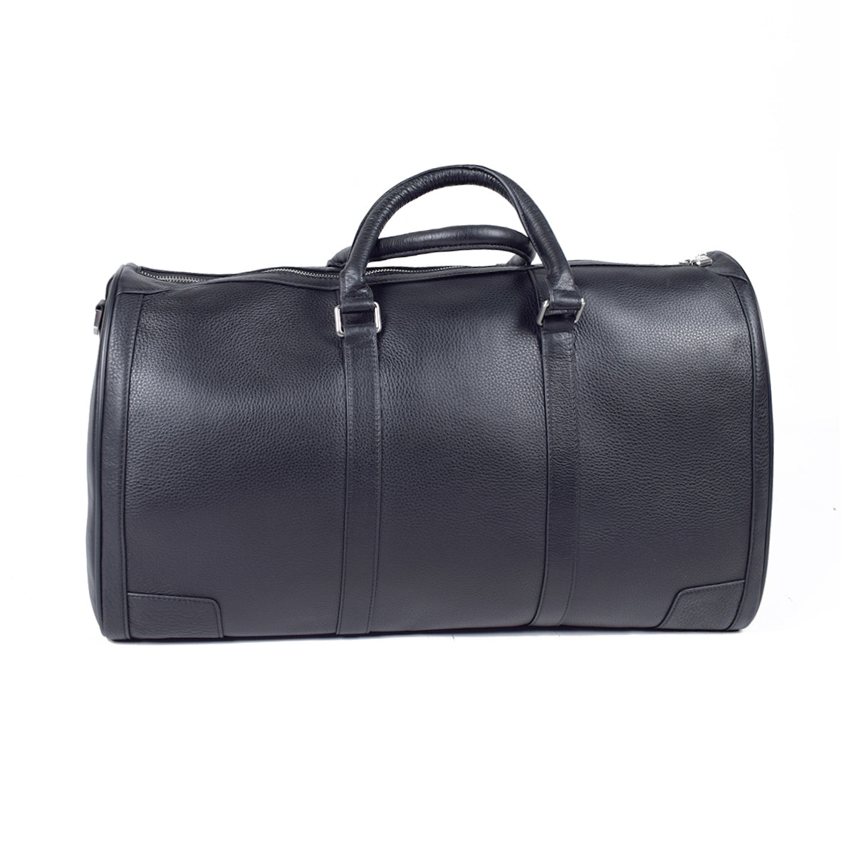 Black Genuine Leather Overnight Bag GL 2399