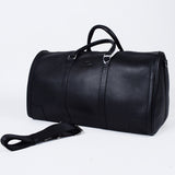 Black Genuine Leather Overnight Bag - GL-2399 - All Bags Online