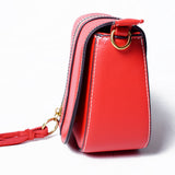 Red Sling Bag with Tassel – AB-H-7637 - All Bags Online