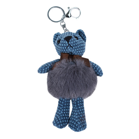 Copy of ACC-4091 - Navy Teddy Keychain - All Bags Online