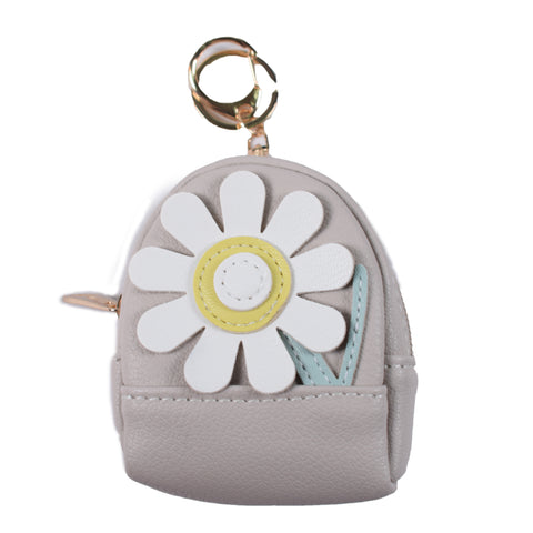 ACC-3056 - Grey Coin Purse Keychain - All Bags Online