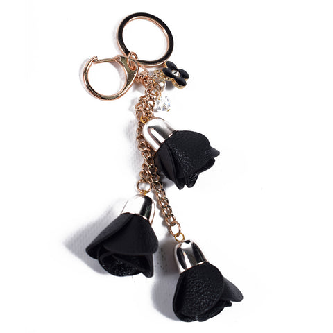 Black Roses Keychain - All Bags Online