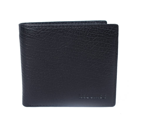 Mens Genuine Leather Wallet - Black -LF-8001 - All Bags Online