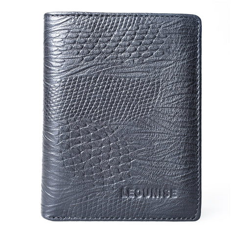 Mens Genuine Leather Wallet - Black -LF-3357 - All Bags Online