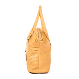 Laser-cut & Woven Detail - OH-5020 BEIGE - All Bags Online