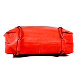 Semi-structured Handbag - Red - Smooth Material - All Bags - OH-5031 - All Bags Online