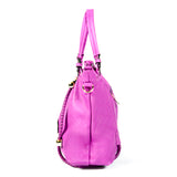 Semi-structured Handbag - Purple - Smooth Texture - All Bags - OH-5031 - All Bags Online